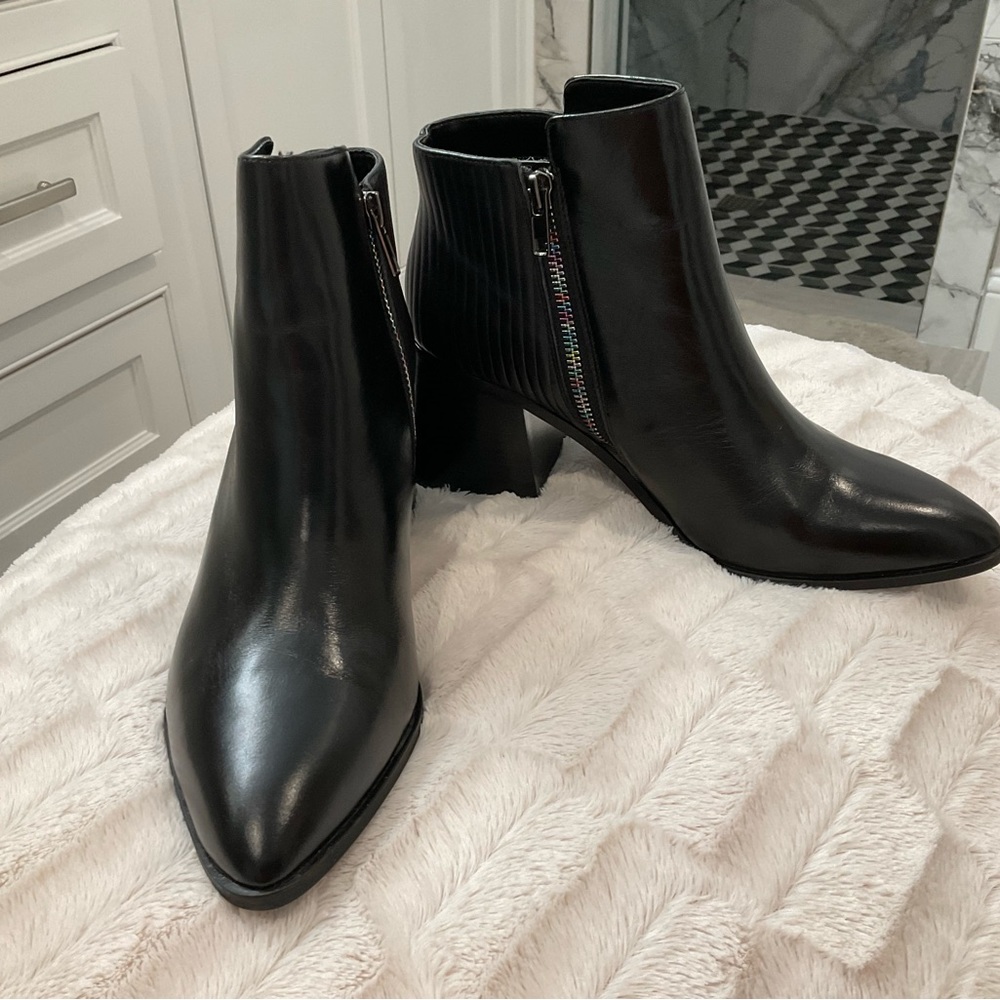 Zac Posen Tanesha Rainbow Zipper Bootie